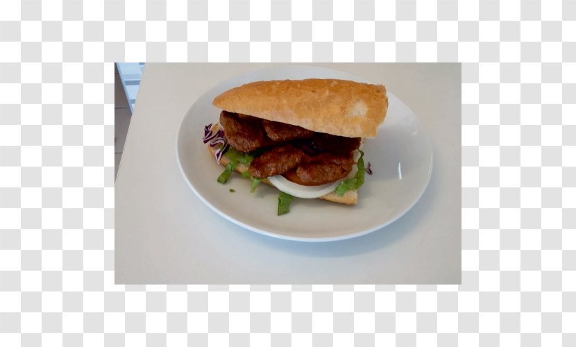 Salmon Burger Breakfast Sandwich Slider Meatball BLT - Bread Transparent PNG
