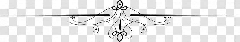 Line Art Symmetry Angle Body Jewellery - Black And White Transparent PNG
