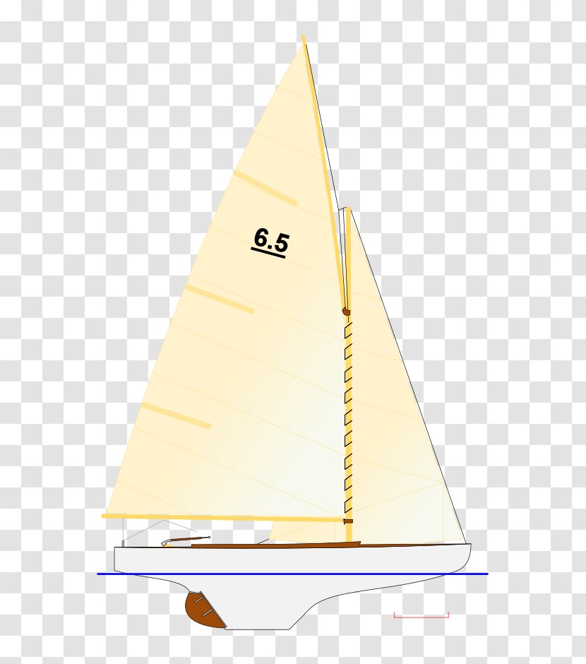Sailing Yawl Scow Boat - Ship - Sail Transparent PNG