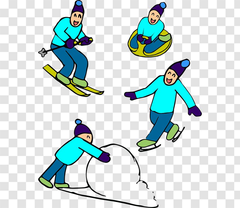 Clip Art Winter Sport Skiing Sports Transparent PNG