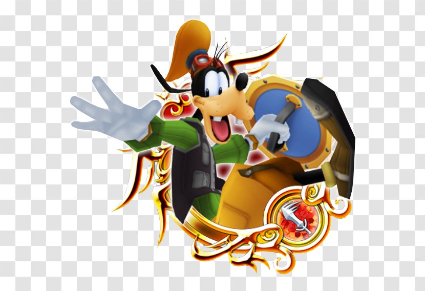 Goofy Kingdom Hearts χ Mickey Mouse III - Mythical Creature Transparent PNG