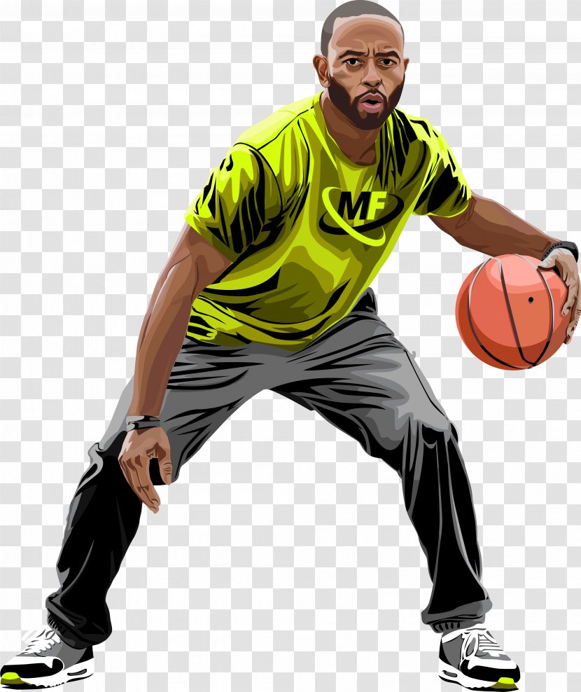 Basketball Player Sport Dribbble T-shirt - Uniform - Nba Transparent PNG