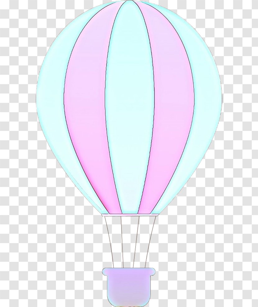 Hot Air Balloon - Turquoise - Aerostat Magenta Transparent PNG