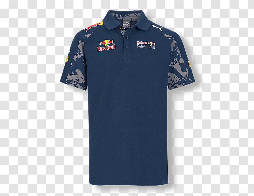Polo Shirt T-shirt Red Bull Racing Formula 1 Tracksuit - Brand - Shopping Kids Transparent PNG