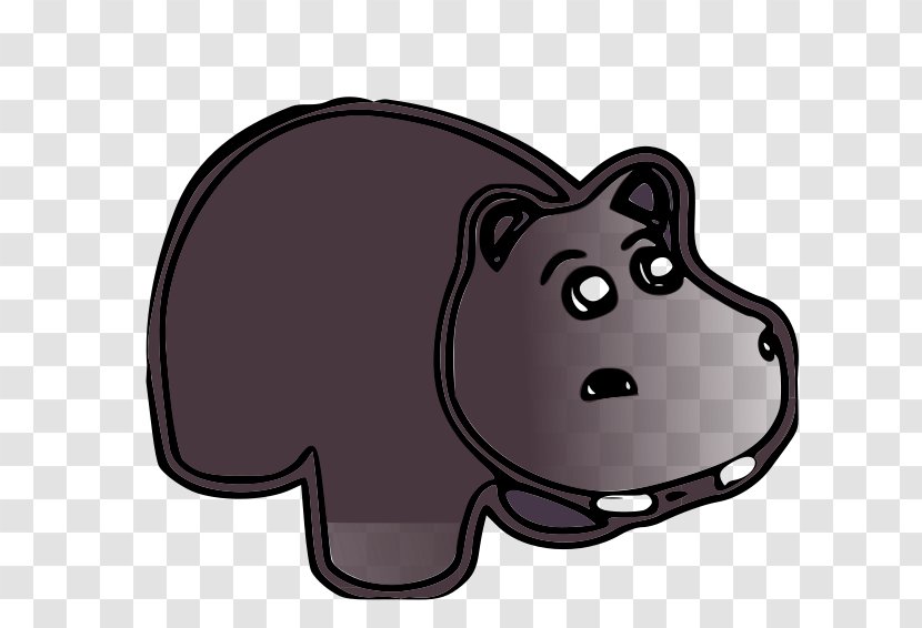Hippopotamus Bear Clip Art - Upload Transparent PNG