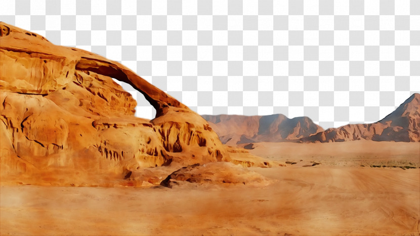 Desert Geology Outcrop Wadi Sand Transparent PNG