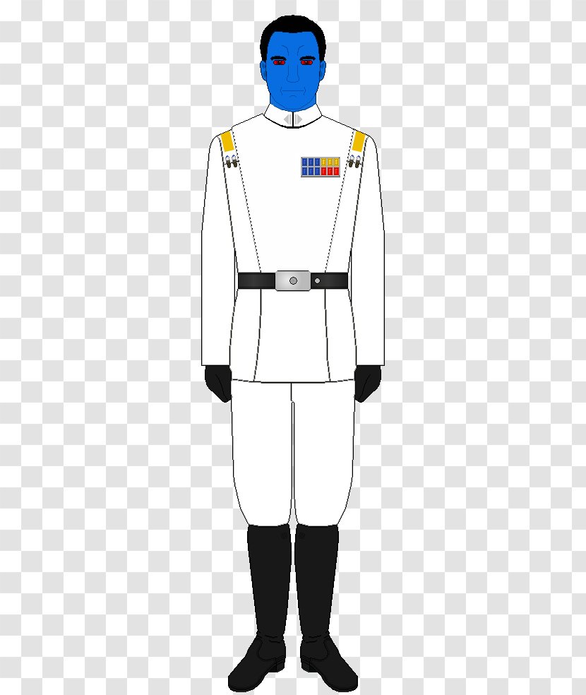 Grand Admiral Thrawn Uniform Star Wars Character - Baseball Equipment Transparent PNG