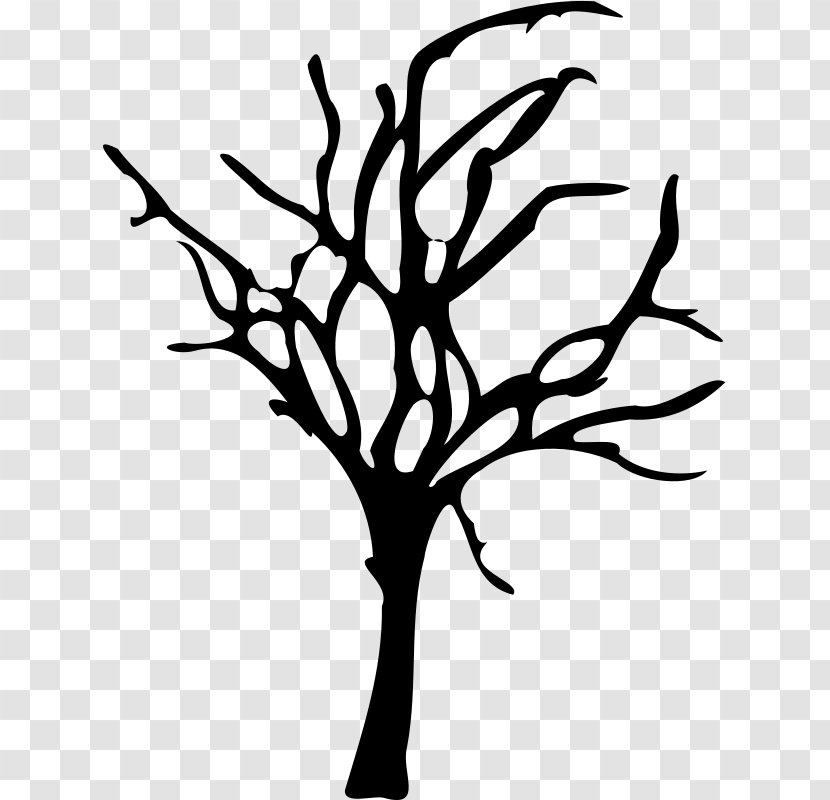 Tree Drawing Snag Clip Art - Twig - Hand Drawn Transparent PNG