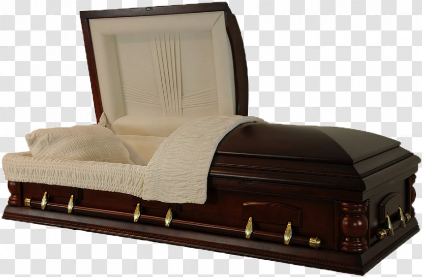 Coffin Funeral Home Furniture Velvet Transparent PNG
