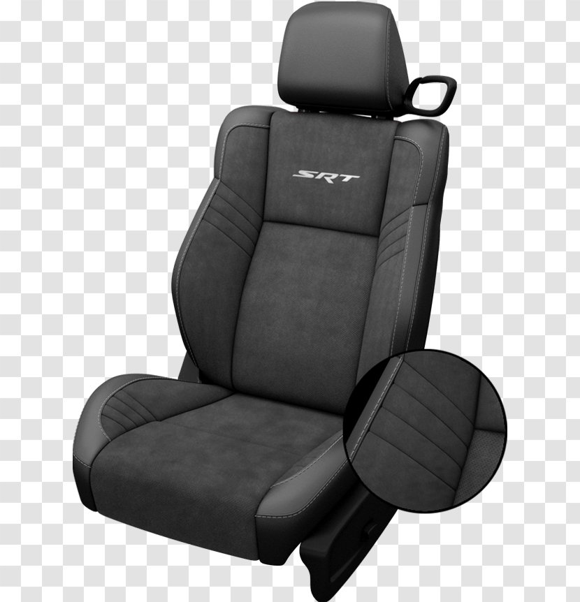 Car Seat Dodge Challenger SRT Hellcat Chrysler - Chair Transparent PNG