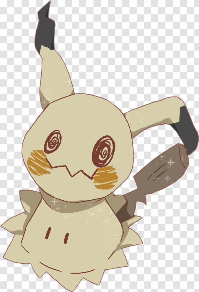 Pokémon Sun And Moon Pikachu X Y Mimikyu - Fan Art Transparent PNG