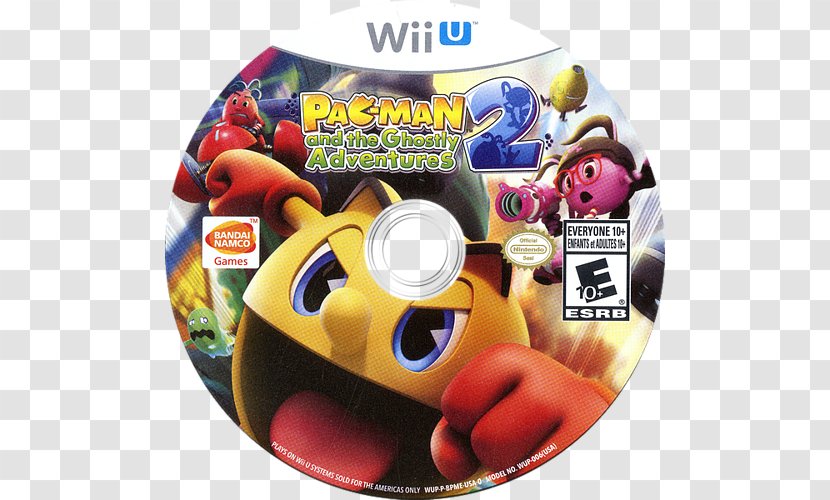 Pac-Man And The Ghostly Adventures 2 Wii U Video Game Consoles - Home Console - Pac-man Transparent PNG