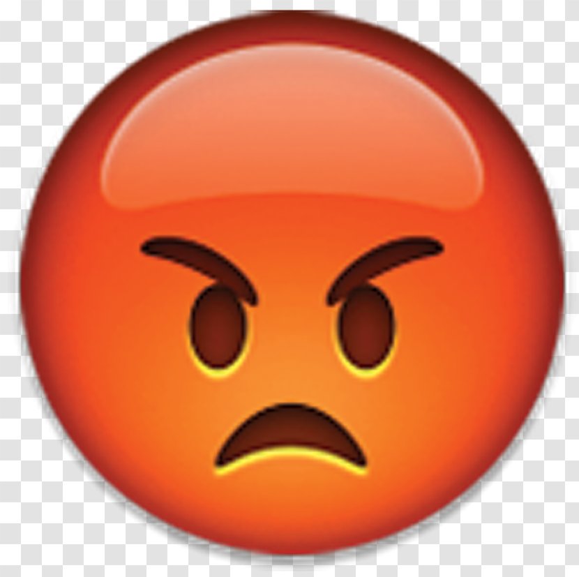 Emoji Anger Smiley Face Emoticon Transparent PNG