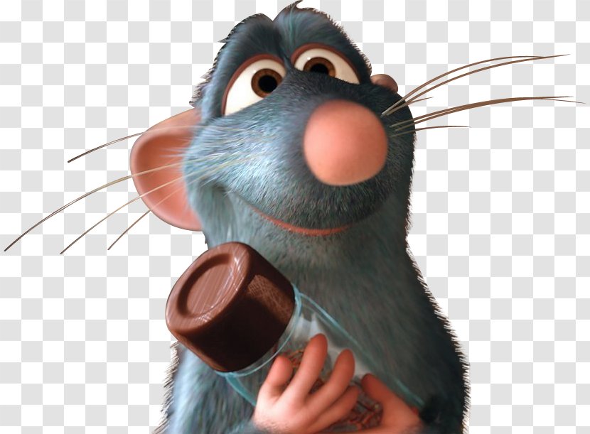 Ratatouille Anton Ego French Cuisine Remy Auguste Gusteau - Rodent - Honey Vector Transparent PNG
