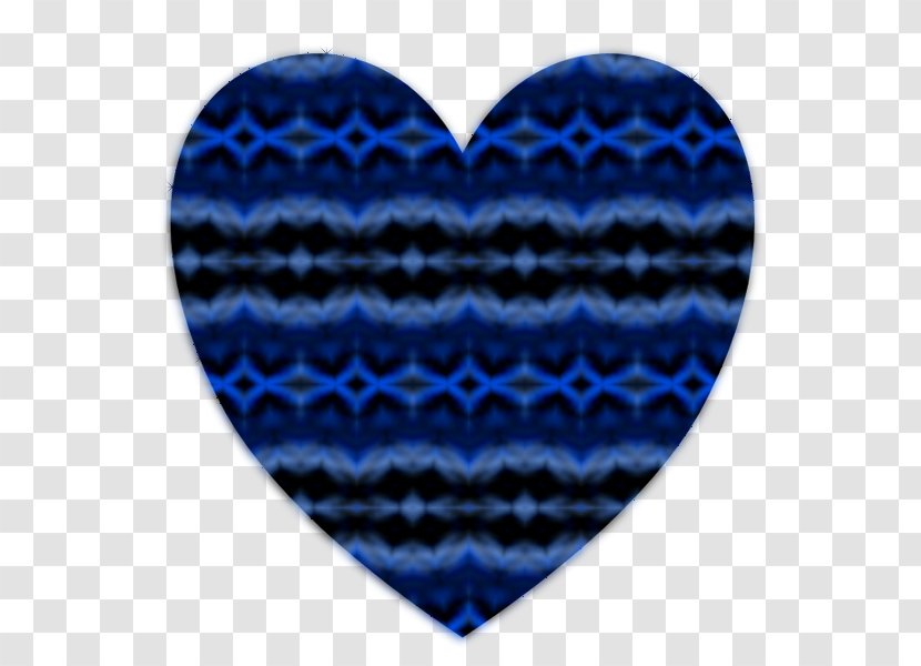 Heart - Cobalt Blue Transparent PNG