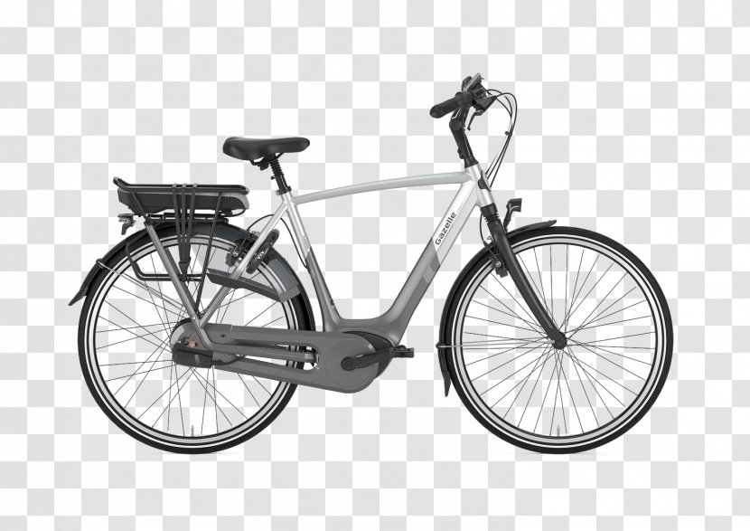 Electric Bicycle Gazelle Orange C7 HMB (2018) C7+ - Groupset Transparent PNG