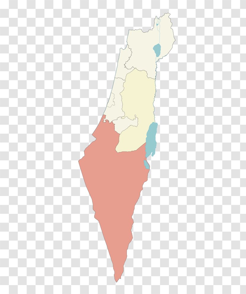 Israel Map Transparent PNG
