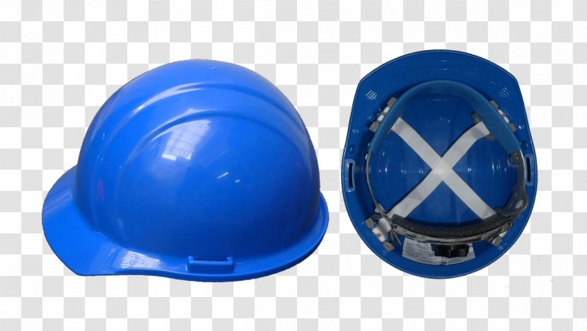 Hard Hats Helmet Blue Personal Protective Equipment Gear In Sports - Cobalt Transparent PNG