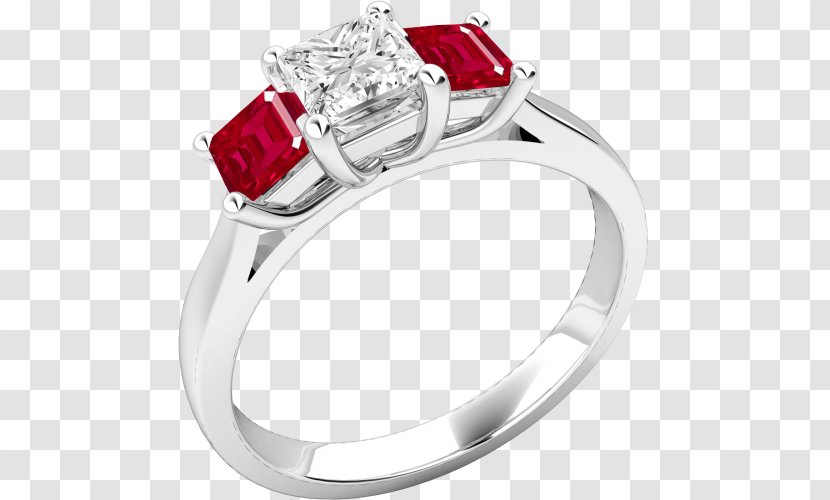 Ruby Diamond Wedding Ring Engagement - Body Jewelry - Types Of Stones Rings Transparent PNG