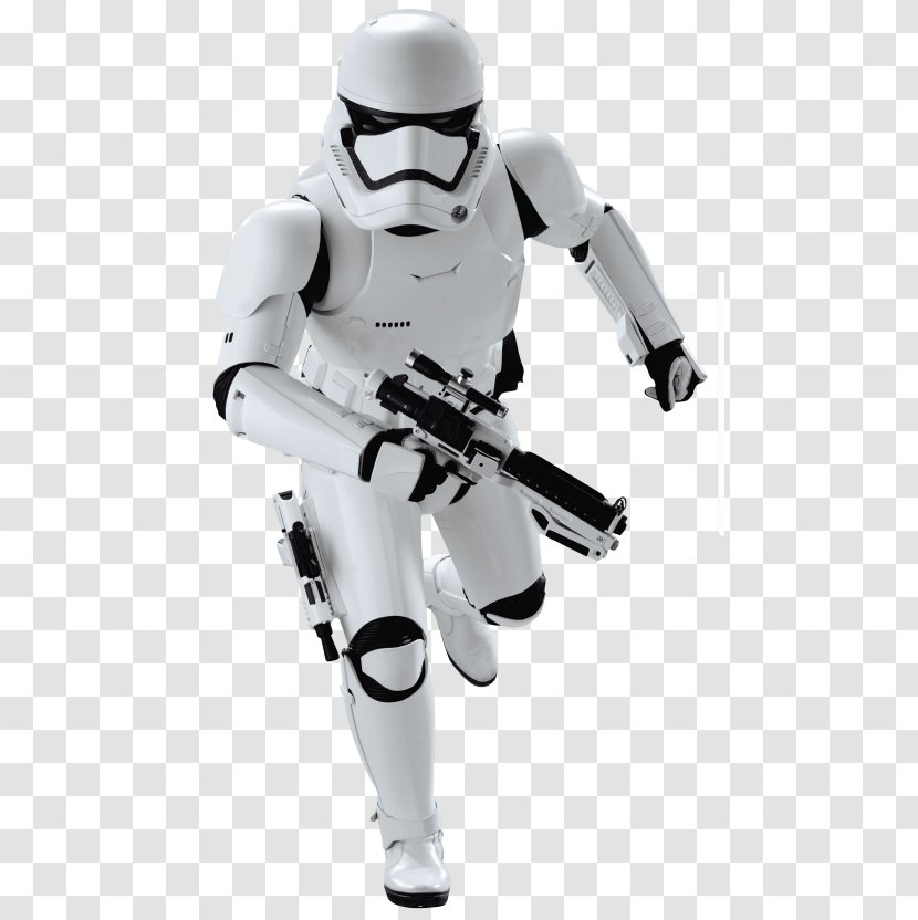 Stormtrooper Star Wars Clone Trooper - Black And White Transparent PNG
