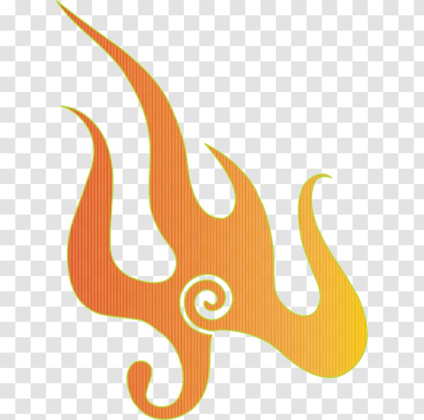 Clip Art - Wing - Hand-painted Flames Transparent PNG
