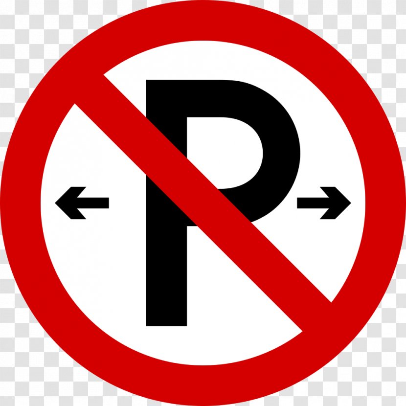 Traffic Sign Road Signs In New Zealand Driving - No Parking Transparent PNG