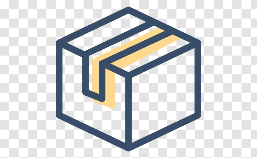 Box Icon - Area - Yellow Transparent PNG