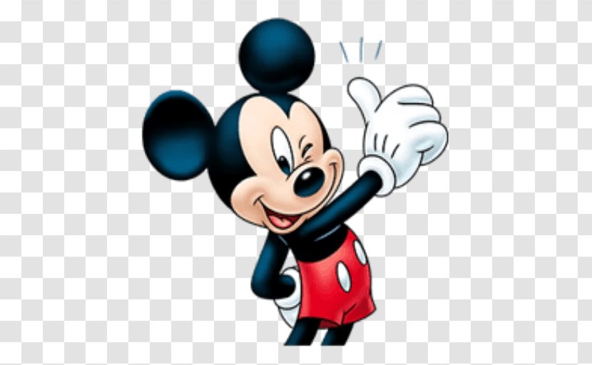 Mickey Mouse Minnie Sticker Decal The Walt Disney Company - Finger Transparent PNG