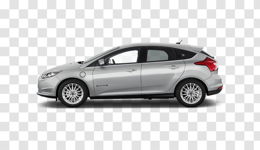 2014 Ford Focus Titanium Car Hatchback SE - Wheel - Silver Ingot Transparent PNG