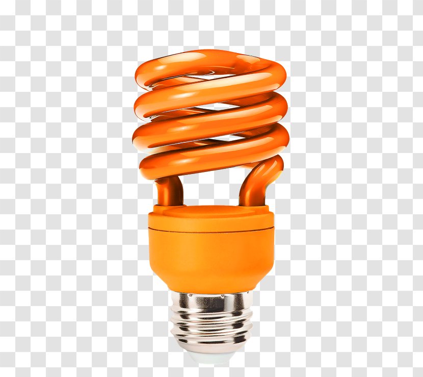 Incandescent Light Bulb Compact Fluorescent Lamp Fluorescence - Energy Conservation Transparent PNG