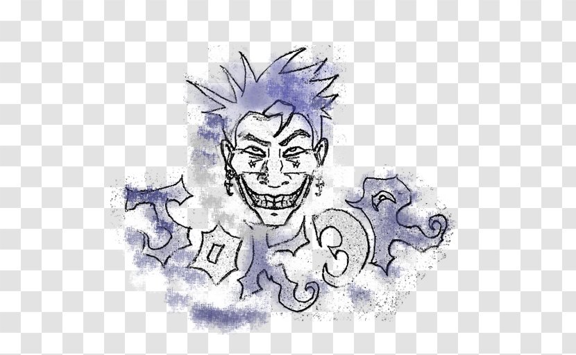 Legendary Creature Homo Sapiens Sketch - Flower - Tattoo Joker Transparent PNG