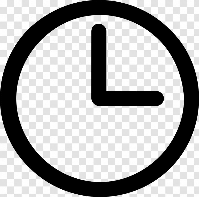Clock Font Awesome - Share Icon Transparent PNG