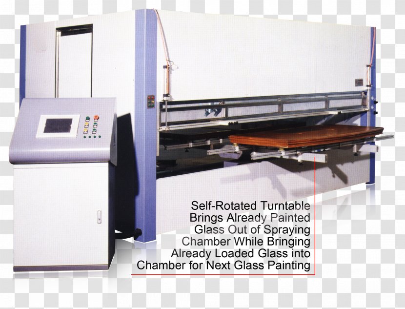Printing Machine Spray Painting Glass - Watercolor GUN Transparent PNG