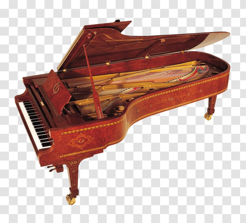 Fazioli Grand Piano Electric Player - Flower Transparent PNG