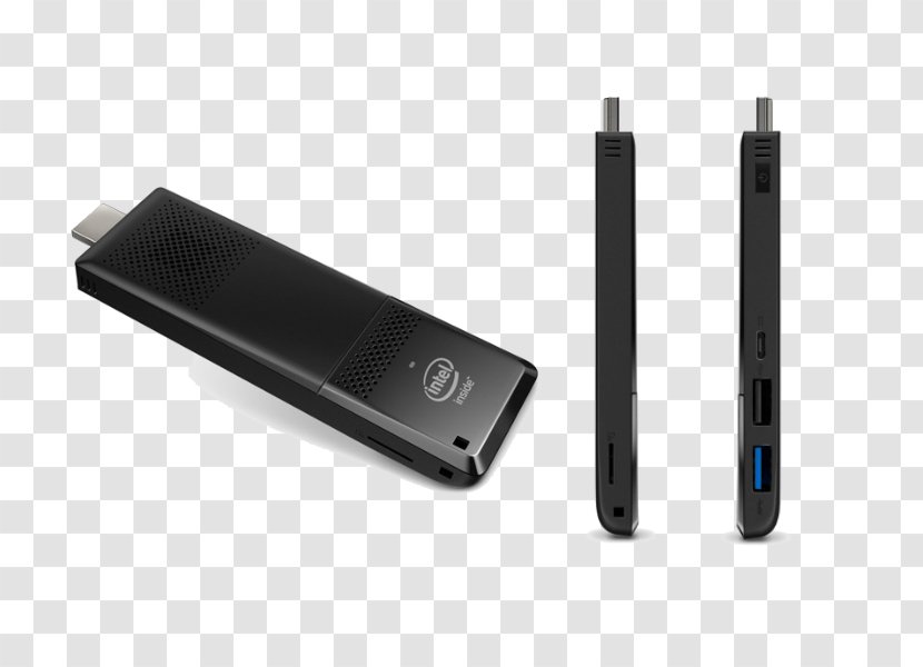 Intel Compute Stick Atom PC - Pc Transparent PNG