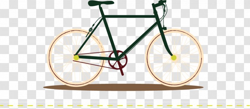 Bicycle Frame Cycling Mountain Biking Bike - Vector Transparent PNG