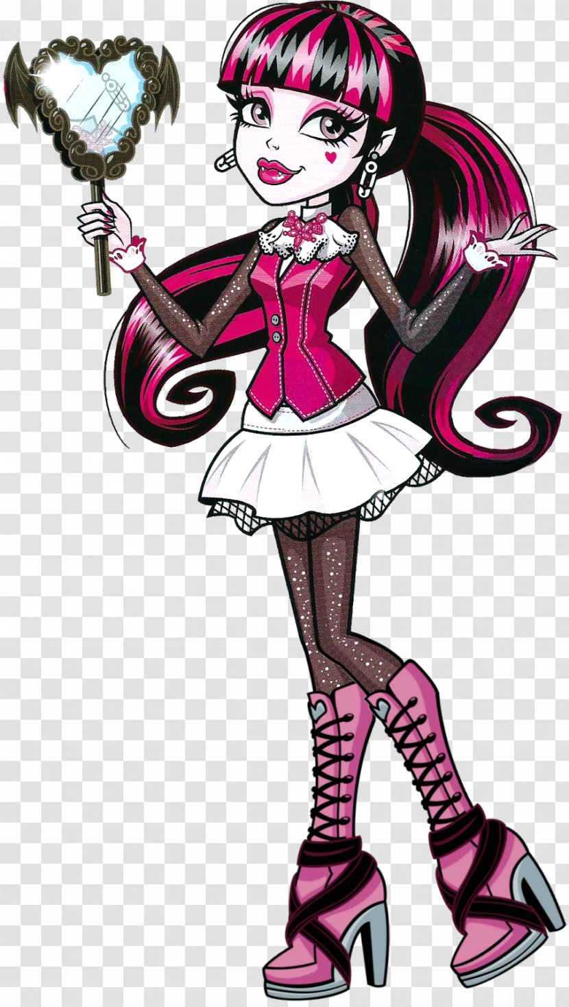 Draculaura Monster High Doll Toy Barbie - Frame Transparent PNG