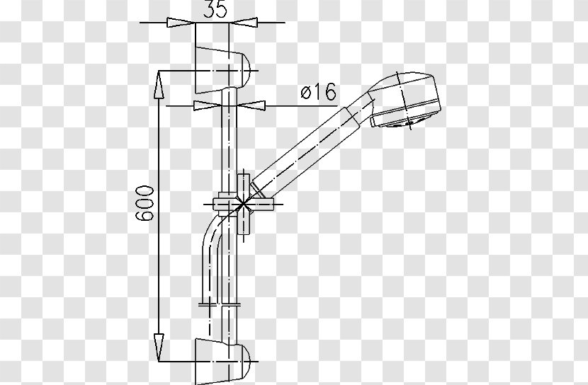 Technical Drawing Diagram Antenna Accessory - Public - Design Transparent PNG