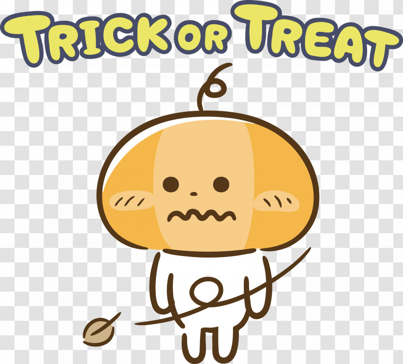 TRICK OR TREAT Happy Halloween Transparent PNG