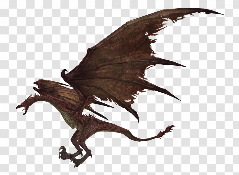 Dragon Wyvern Dell XPS Dark Souls II - Fictional Character Transparent PNG