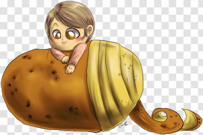 Snail Potato Sticker Vegetable - Banana Family Transparent PNG