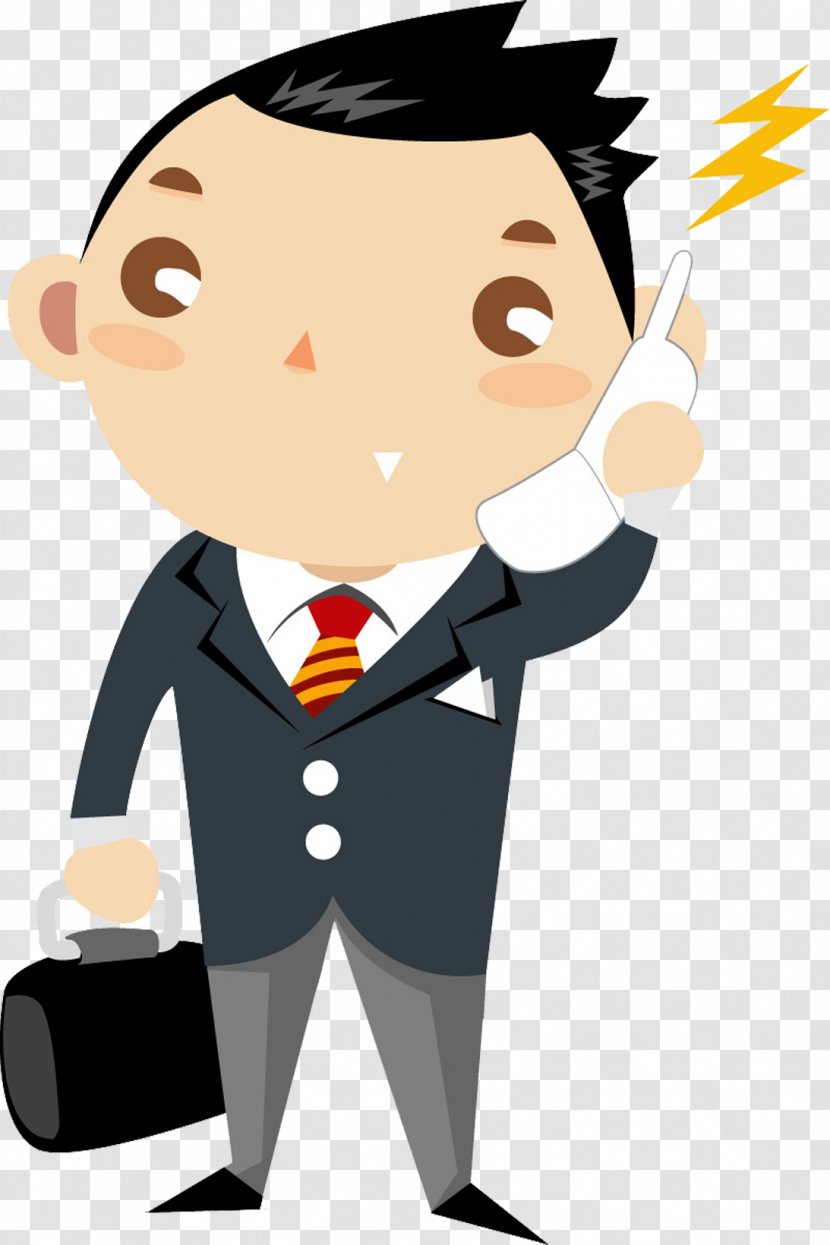 Cartoon Download - Call Man Transparent PNG