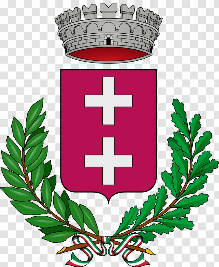 Coat Of Arms Emblem Italy Comune Martellago Castelnuovo Calcea - Tree - Asti Docg Transparent PNG