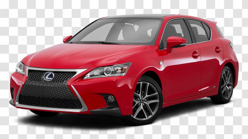 2015 Lexus CT 200h Hatchback 2017 ES 2016 - Red - Toyota Transparent PNG