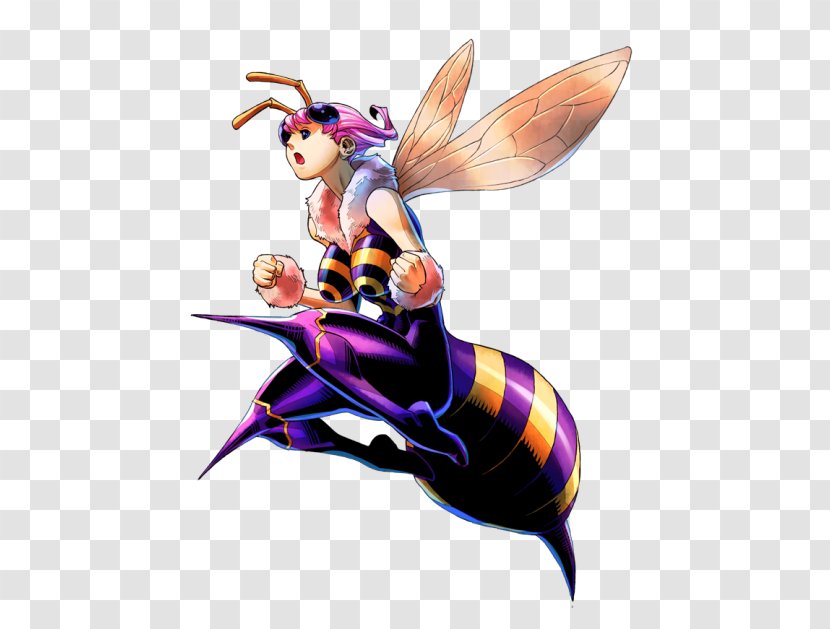 Honey Bee Darkstalkers 3 Darkstalkers: The Night Warriors Demitri Maximoff - Cartoon Transparent PNG