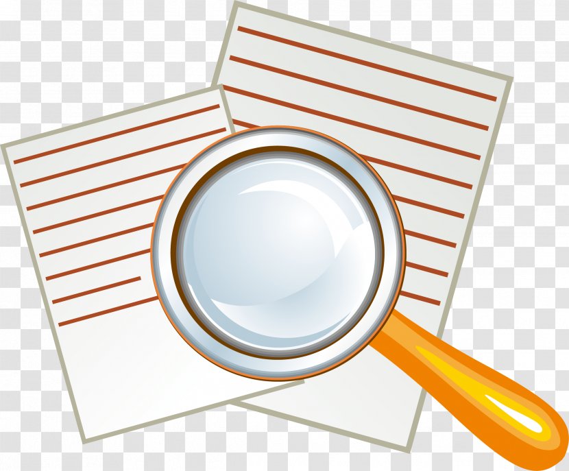 Paper Magnifying Glass 2013 Ford Escape - Brand - Vector Element Transparent PNG