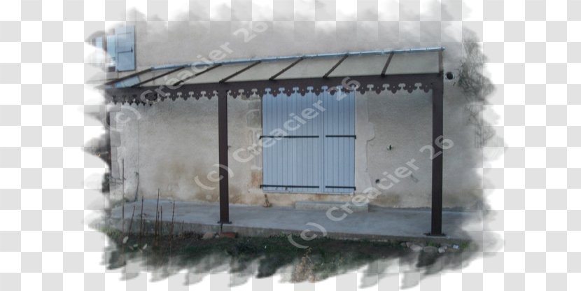 Façade - Metal - Pergola Transparent PNG