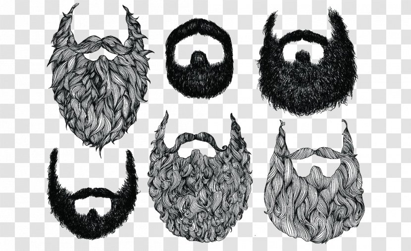 World Beard And Moustache Championships Drawing Stock Illustration - Hand-painted Element Transparent PNG