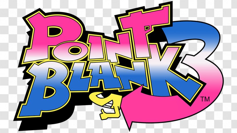 Point Blank 3 Arcade Game Video Games Namco - Logo Transparent PNG