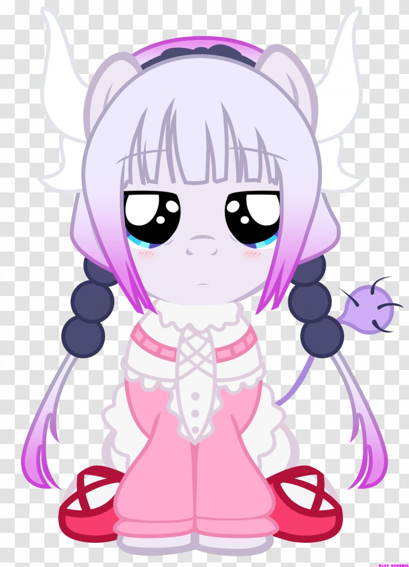 Pony Miss Kobayashi's Dragon Maid Drawing Art - Flower Transparent PNG